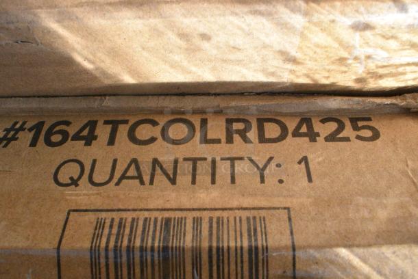 20 BRAND NEW SCRATCH AND DENT! Items Including 6902570BG Rubbermaid FG257088BEIG GroundsKeeper Beige Cigarette Receptacle, 35165002027 Cooking Performance Group 35165002027 Convection Oven Stacking Kit, Avantco 177COGASKET3 Replacement Door Gasket for CO-16 Countertop Convection Oven, Dinex DX330084 Turnbury 9 oz. Sage Insulated Bowl with Pedestal Base - 48/Case, 303FUSBOW35 Acopa Heika 35 oz. Black Matte Textured Stoneware Bowl - 12/Case, 164TCOLRD425 Lancaster Table & Seating 25 3/16" x 4 1/2" Standard Height Table Base Column and Rod. 20 Times Your Bid! - Image 12 of 13
