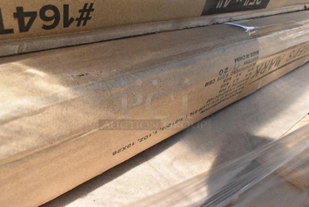 20 BRAND NEW SCRATCH AND DENT! Items Including 6902570BG Rubbermaid FG257088BEIG GroundsKeeper Beige Cigarette Receptacle, 35165002027 Cooking Performance Group 35165002027 Convection Oven Stacking Kit, Avantco 177COGASKET3 Replacement Door Gasket for CO-16 Countertop Convection Oven, Dinex DX330084 Turnbury 9 oz. Sage Insulated Bowl with Pedestal Base - 48/Case, 303FUSBOW35 Acopa Heika 35 oz. Black Matte Textured Stoneware Bowl - 12/Case, 164TCOLRD425 Lancaster Table & Seating 25 3/16" x 4 1/2" Standard Height Table Base Column and Rod. 20 Times Your Bid! - Image 13 of 13