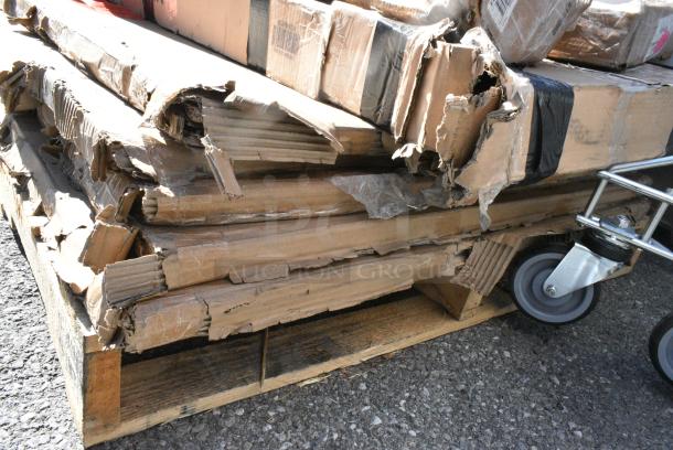 8 BRAND NEW SCRATCH AND DENT! Items Including 600PR302K Regency 30 Pan End Load Bun / Sheet Pan Rack with Non-Marking Casters - Unassembled, Libman 1038 24" Straight Floor Squeegee with 60" Wood Handle - 6/Pack. 8 Times Your Bid! - Image 6 of 7