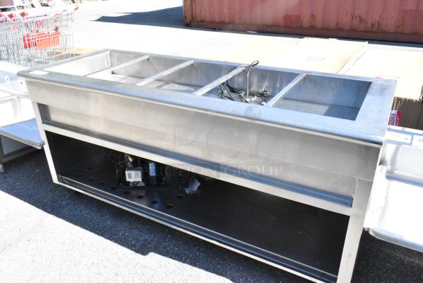Stainless Steel Steam Table w/ Under Shelf on Commercial Casters. - Image 2 of 6