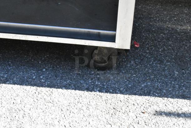 Stainless Steel Steam Table w/ Under Shelf on Commercial Casters. - Image 4 of 6