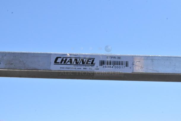 Channel ETPR-3E Metal Commercial Pan Transport Rack w/ 25 Baking Pans on Commercial Casters. - Image 5 of 5