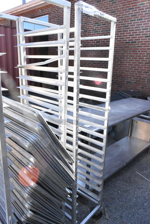 Channel ETPR-3E Metal Commercial Pan Transport Rack on Commercial Casters. - Image 1 of 4