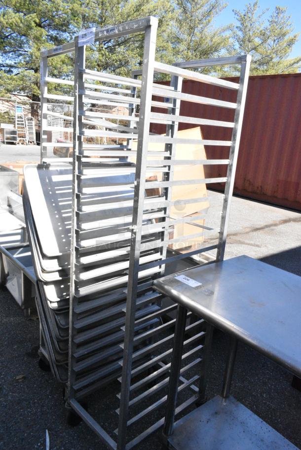 Channel ETPR-3E Metal Commercial Pan Transport Rack on Commercial Casters. - Image 2 of 4