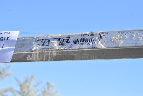 Channel ETPR-3E Metal Commercial Pan Transport Rack on Commercial Casters. - Image 4 of 4