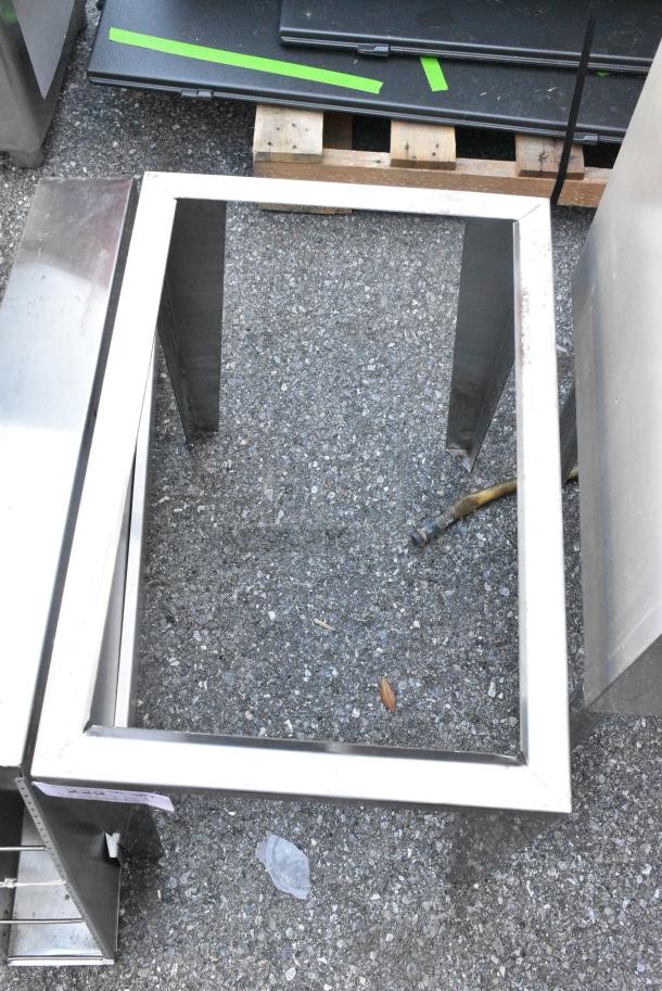 Stainless Steel Leg Frame. - Image 4 of 4
