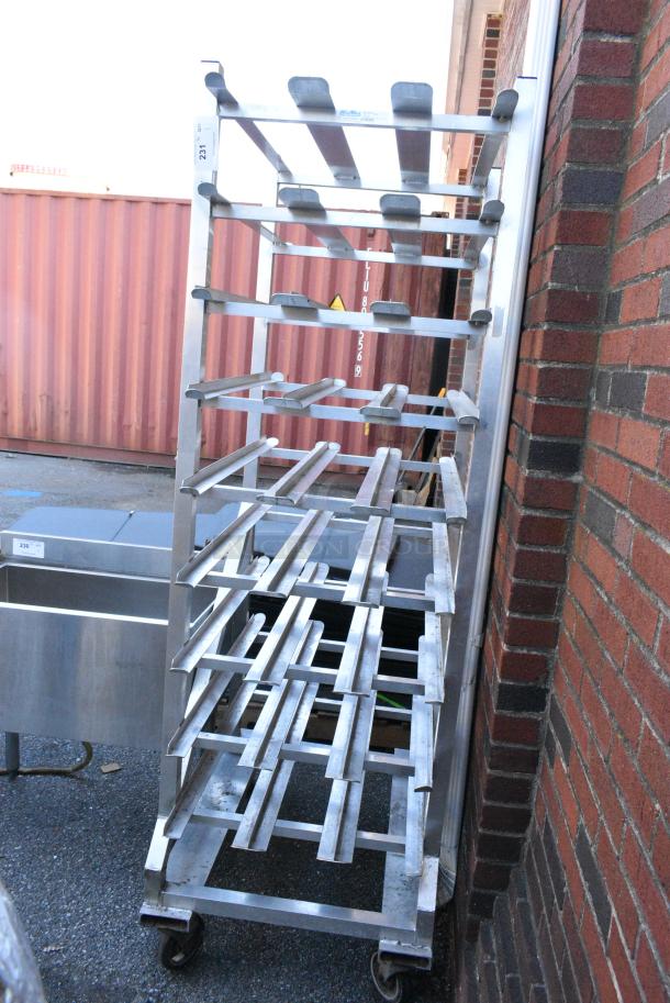 Metal #10 Can Rack on Commercial Casters. - Image 1 of 4