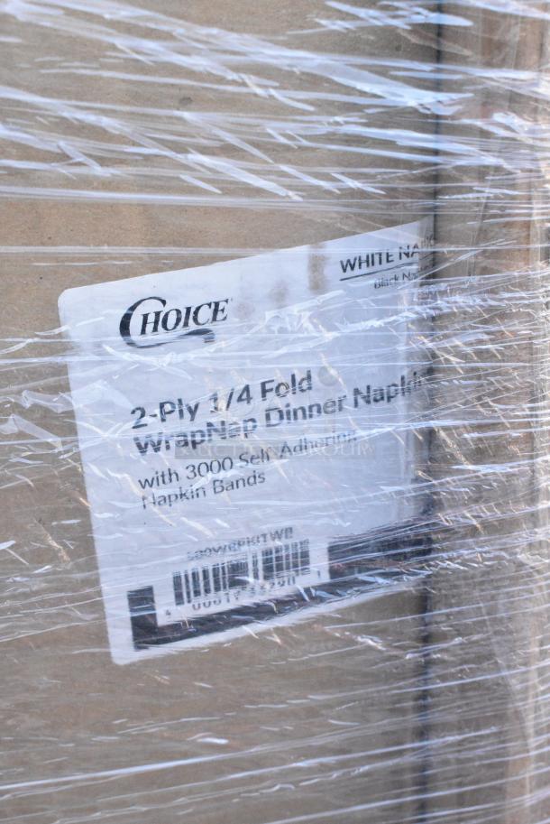 40 BRAND NEW SCRATCH AND DENT! Items Including 127PL2 Choice PET Plastic Lid for 1.5 to 2.5 oz. Souffle Cup / Portion Cup - 2,500/Case, 12224X1HD Choice 24" x 1000' Food Service Heavy-Duty Aluminum Foil Roll, 612PS27 Choice 7" Clear Round Plastic Dome Lid - 500/Case, 128HD16BULK Choice Heavy Duty 16 oz. Microwavable Translucent Plastic Deli Container - 480/Case, 127RD16BULK Choice 16 oz. Customizable Microwavable Translucent Round Deli Container - 500/Case, 760SOUP16WBL Choice 6 - 16 oz. White Paper Soup / Hot Food Cup Vented Lid - 1000/Case. 40 Times Your Bid! - Image 6 of 10