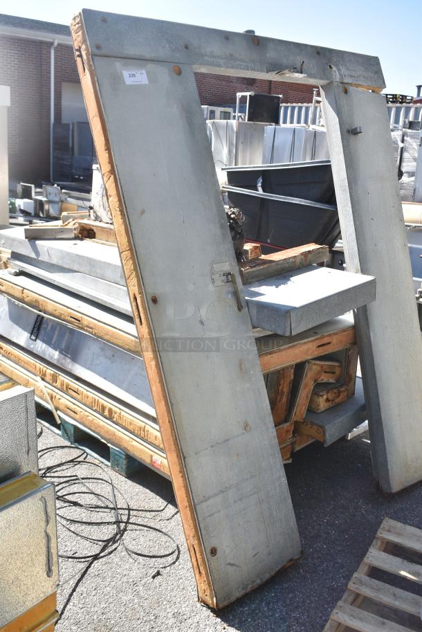 Walk In Box w/ Bohn AD-520A 115 Volt, 1 Phase Evaporator Fan,  Copeland KAE2-0050-1AB 230 Volt Compressor. - Image 2 of 10