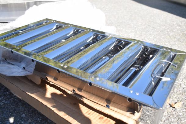 2 BRAND NEW SCRATCH AND DENT! 190HFC2010S 10"(H) x 20"(W) x 2"(T) Stainless Steel Hood Filter. 2 Times Your Bid! - Image 3 of 5