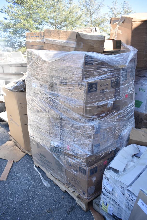 21 BRAND NEW SCRATCH AND DENT! Items Including  Dart Y12S Conex Galaxy 12 oz. Translucent Squat Plastic Cold Cup - 1000/Case 301Y12S, Dart Conex DLW626 Clear PET Dome Lid with 2" Hole - 1000/Case 760DLW626, CUP 8oz WHITE FOAM     1M 8JL/SL/UL/FTL/EL/ELBLK, Dart 16RCL Optima White Travel Lid with Reclosable Tab - 1000/Case 30116RCL, Dart 6JL White Vented Lid - 1000/Case 3016JL, Dart 20U16ESC 20 oz. Fusion Escape Customizable Foam Hot Cup - 500/Case 30120U16ES. 21 Times Your Bid! - Image 3 of 12