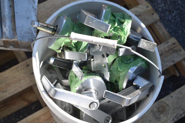 PALLET LOT of Various Items Including Metal Panels, Screws and White Poly Buckets! - Image 3 of 5