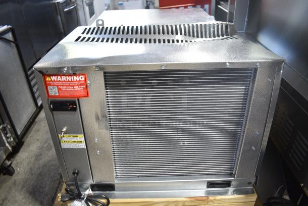 BRAND NEW SCRATCH AND DENT! Heatcraft Pro6 PT0068MBNAMSA Metal Commercial Compressor Condenser for Walk In Box. 208-230 Volts, 1 Phase. - Image 4 of 7