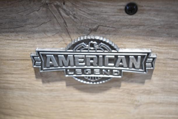 BRAND NEW SCRATCH AND DENT! American Legend Wooden Pool Table. - Image 7 of 8