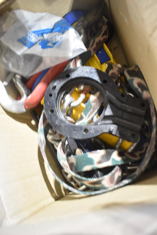 ALL ONE MONEY! Lot of Various Items Including Thermal Receipt Paper Rolls, Toilet Tank Repair Valve, Hoses - Image 9 of 10