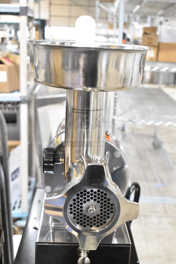 BRAND NEW SCRATCH AND DENT! 2024 Backyard Pro 554BSG12 Butcher Series #12 Electric Meat Grinder. 120 Volts, 1 Phase. Tested and Working! - Image 3 of 9