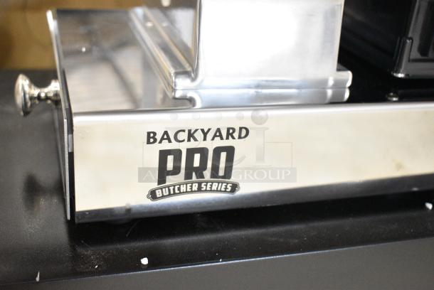 BRAND NEW SCRATCH AND DENT! 2024 Backyard Pro 554BSG12 Butcher Series #12 Electric Meat Grinder. 120 Volts, 1 Phase. Tested and Working! - Image 5 of 9