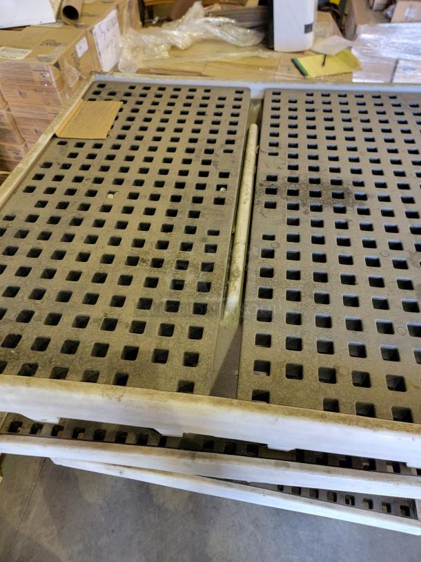 (3) ULINE FOUR DRUM 85 GALLON SPILL CONTAINMENT PALLETS - Image 2 of 4