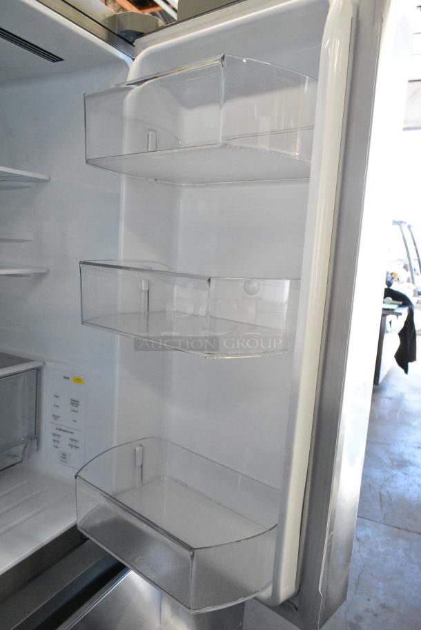 BRAND NEW SCRATCH AND DENT! 2024 LG LF30S8210S/00 Stainless Steel French Style Cooler w/ 2 Freezer Drawers. 115 Volts, 1 Phase. Tested and Working! - Image 4 of 10