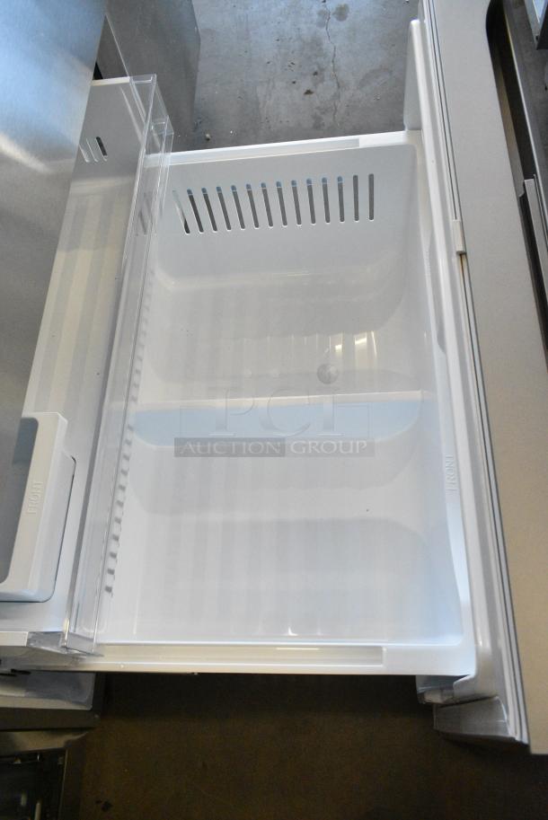BRAND NEW SCRATCH AND DENT! 2024 LG LF30S8210S/00 Stainless Steel French Style Cooler w/ 2 Freezer Drawers. 115 Volts, 1 Phase. Tested and Working! - Image 9 of 10