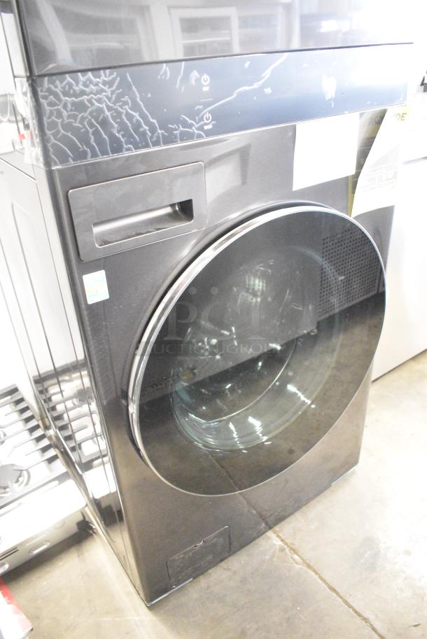 2 BRAND NEW SCRATCH AND DENT! LG Metal Stacked  Front Load Washer and Dryer. Includes Model WKEX300HBA. 115/240 Volts, 1 Phase. 2 Times Your Bid! - Image 4 of 8