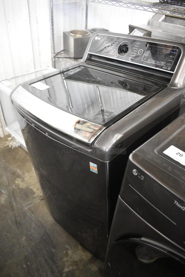 BRAND NEW SCRATCH AND DENT! LG WT7900HBA Metal Top Load Washer. 115 Volts, 1 Phase. - Image 3 of 8