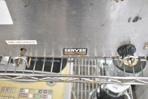 Server TWIN FS Stainless Steel Countertop 2 Well Food Warmer. 120 Volts, 1 Phase. Tested and Powers On But Does Not Get Hot - Image 4 of 6