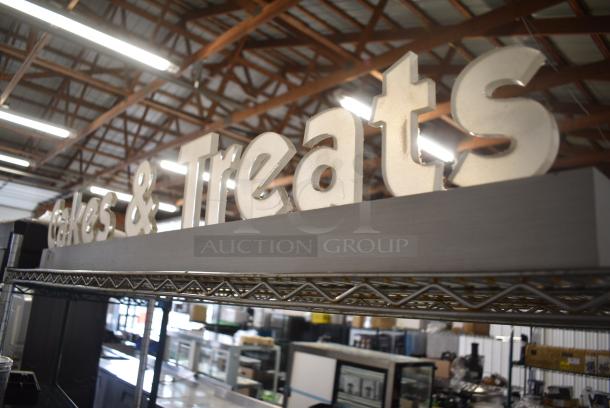 Cakes & Treats Sign. - Image 3 of 5