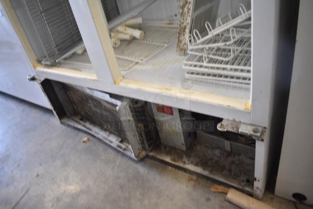Master-Bilt Metal Commercial 2 Door Reach In Freezer Merchandiser. Does Not Have Doors. 115/208-230 Volts, 1 Phase. - Image 3 of 6