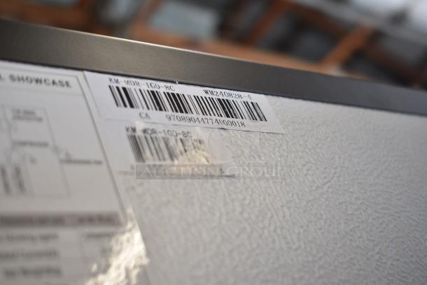 BRAND NEW SCRATCH AND DENT! KoolMore KM-MDR-1GD-8C Metal Commercial Single Door Reach In Cooler Merchandiser. 115 Volts, 1 Phase. Tested and Working! - Image 6 of 6