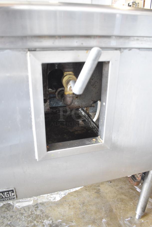 American Range Stainless Steel Commercial Natural Gas Powered Single Burner Wok Range. - Image 3 of 6