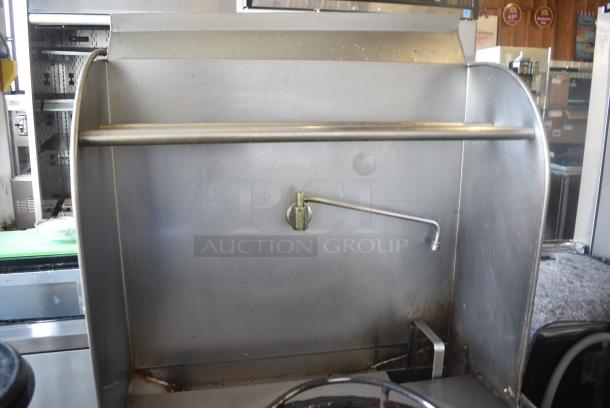 American Range Stainless Steel Commercial Natural Gas Powered Single Burner Wok Range. - Image 5 of 6
