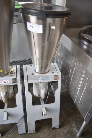 Omcan LAR-15PMB Stainless Steel Commercial Tilting Blender. 110 Volts, 1 Phase. Tested and Working!