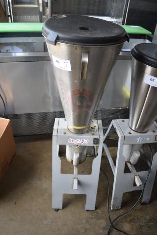 Skyfood Stainless Steel Commercial Tilting Blender. 110 Volts, 1 Phase. Tested and Powers On But Parts Do Not Move