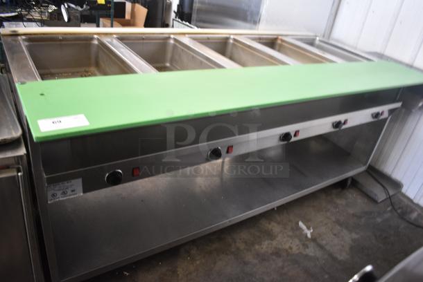 Randell 3615 Stainless Steel Commercial Electric Powered 5 Bay Steam Table. 208/240 Volts, 1 Phase. - Image 1 of 7