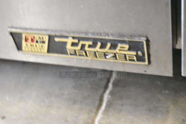 True TWT-44F Stainless Steel Commercial Single Door Work Top Freezer on Commercial Casters. 115 Volts, 1 Phase. Tested and Working! - Image 3 of 7