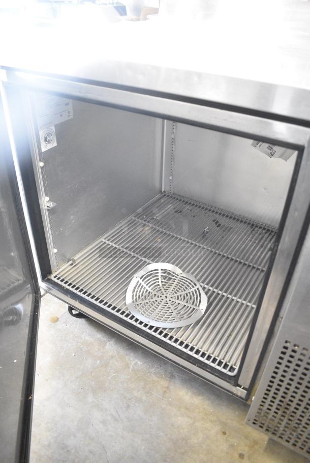 True TWT-44F Stainless Steel Commercial Single Door Work Top Freezer on Commercial Casters. 115 Volts, 1 Phase. Tested and Working! - Image 5 of 7