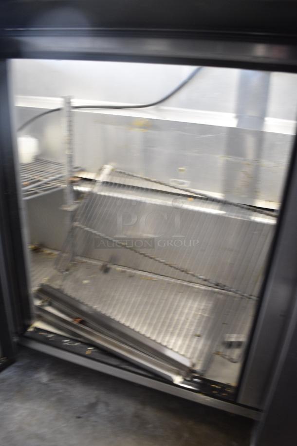 True TSSU-72-30M-B-ST Stainless Steel Commercial Prep Table on Commercial Casters. 115 Volts, 1 Phase. Tested and Powers On But Does Not Get Cold - Image 9 of 11