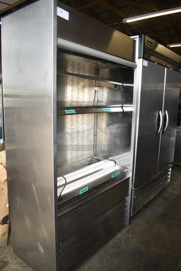 Structural Concepts Oasis B42EW Metal Commercial Grab N Go Merchandiser w/ Metal Shelves. 120 Volts, 1 Phase. Tested and Powers On But Does Not Get Cold - Image 2 of 6
