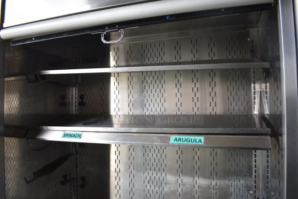 Structural Concepts Oasis B42EW Metal Commercial Grab N Go Merchandiser w/ Metal Shelves. 120 Volts, 1 Phase. Tested and Powers On But Does Not Get Cold - Image 4 of 6