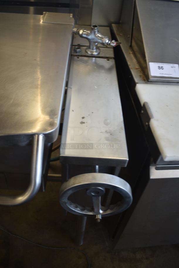 Vulcan VETS-30 Stainless Steel Commercial Electric Powered Floor Style Braising Pan. 480 Volts, 3 Phase. - Image 3 of 9