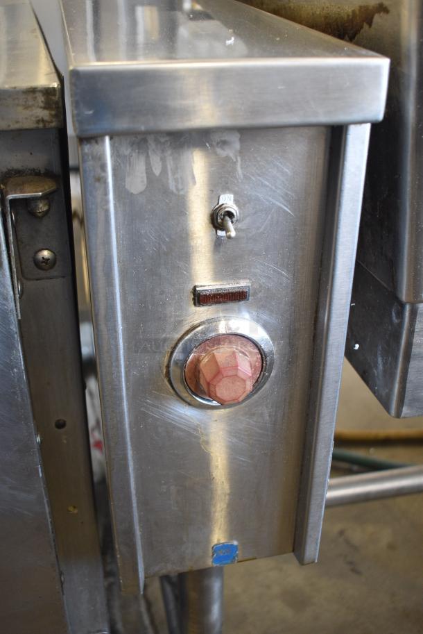 Vulcan VETS-30 Stainless Steel Commercial Electric Powered Floor Style Braising Pan. 480 Volts, 3 Phase. - Image 5 of 9