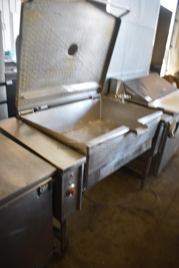 Vulcan VETS-30 Stainless Steel Commercial Electric Powered Floor Style Braising Pan. 480 Volts, 3 Phase. - Image 6 of 9