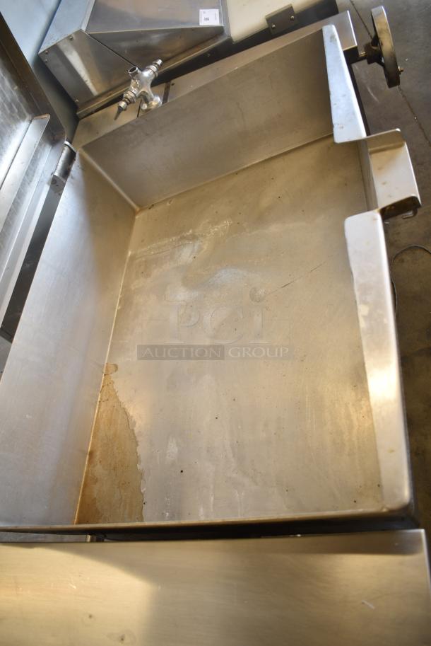 Vulcan VETS-30 Stainless Steel Commercial Electric Powered Floor Style Braising Pan. 480 Volts, 3 Phase. - Image 7 of 9