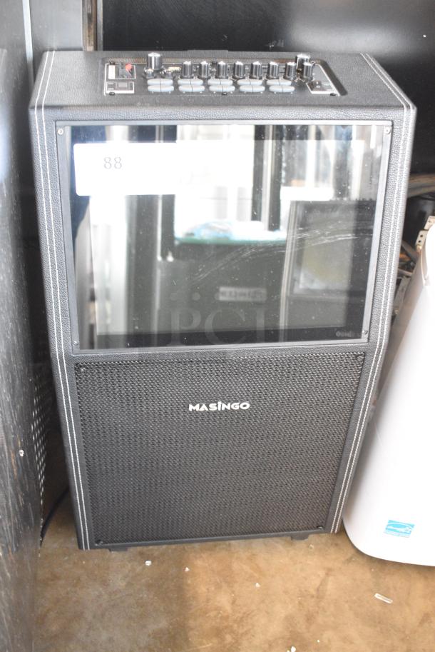 Masingo Allegro X8 Karaoke Machine on 2 Casters. - Image 1 of 6