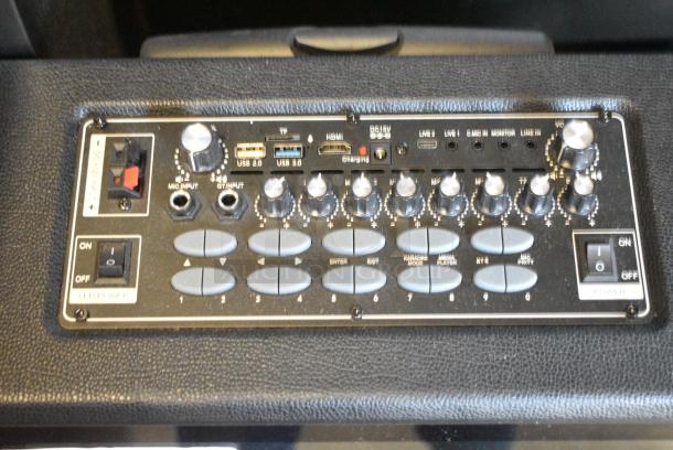 Masingo Allegro X8 Karaoke Machine on 2 Casters. - Image 3 of 6