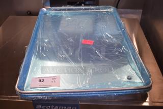 3 BRAND NEW SCRATCH AND DENT! Choice 407BUNFULL Full Size 18" x 26" 19 Gauge Wire in Rim Aluminum Bun Pan / Sheet Pan. 3 Times Your Bid!