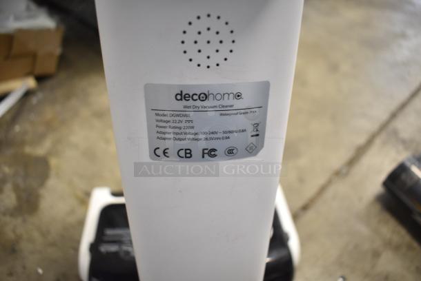 Decohome DGWDV01 Vacuum Cleaner. 100-240 Volts, 1 Phase. Tested and Working! - Image 6 of 8
