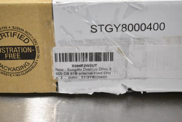 3 IN ORIGINAL BOX! Items Including G432 Headphones, X004E2W5UT Seagate Desktop Drive, Moen TS42114BL Weymouth Lavatory Hi Arc Spout. 3 Times Your Bid! - Image 5 of 8