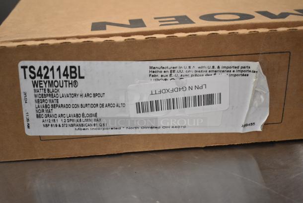 3 IN ORIGINAL BOX! Items Including G432 Headphones, X004E2W5UT Seagate Desktop Drive, Moen TS42114BL Weymouth Lavatory Hi Arc Spout. 3 Times Your Bid! - Image 8 of 8